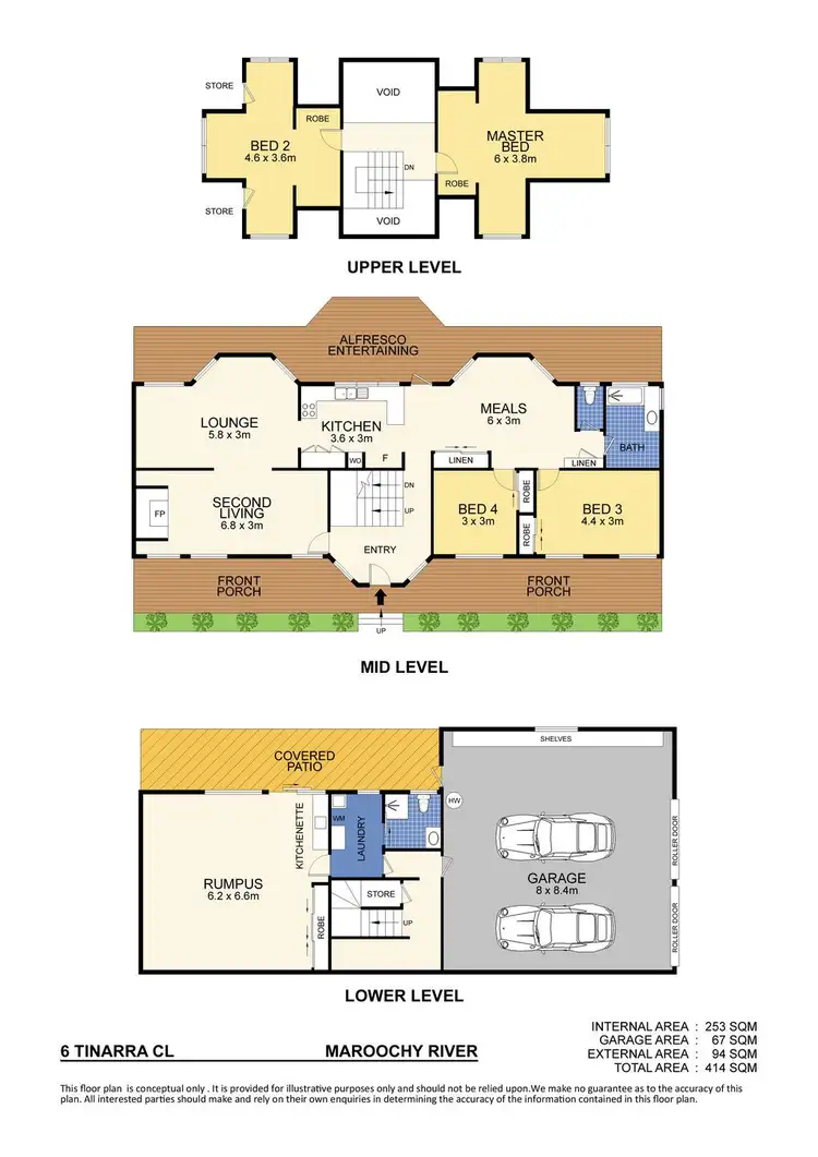 Floorplan of Homely house listing, 6-16 Tinarra Close, Maroochy River QLD 4561