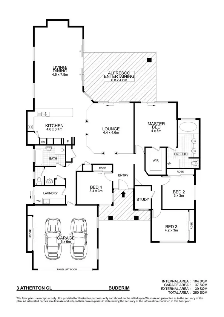 Floorplan of Homely house listing, 3 Atherton Close, Buderim QLD 4556