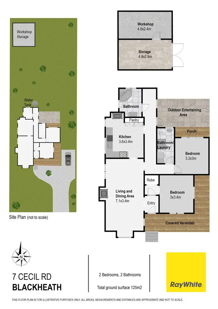 Floorplan of Homely house listing, 7 Cecil Road, Blackheath NSW 2785
