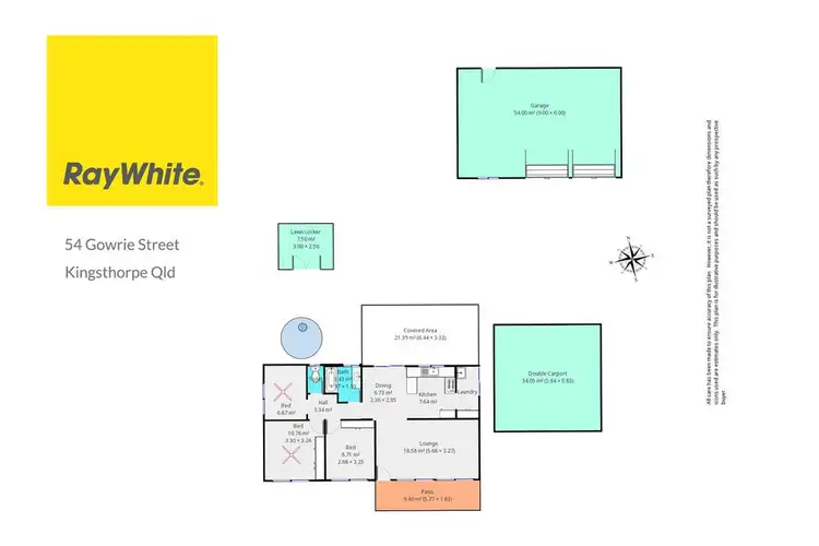 Floorplan of Homely house listing, 54 Gowrie Street, Kingsthorpe QLD 4400