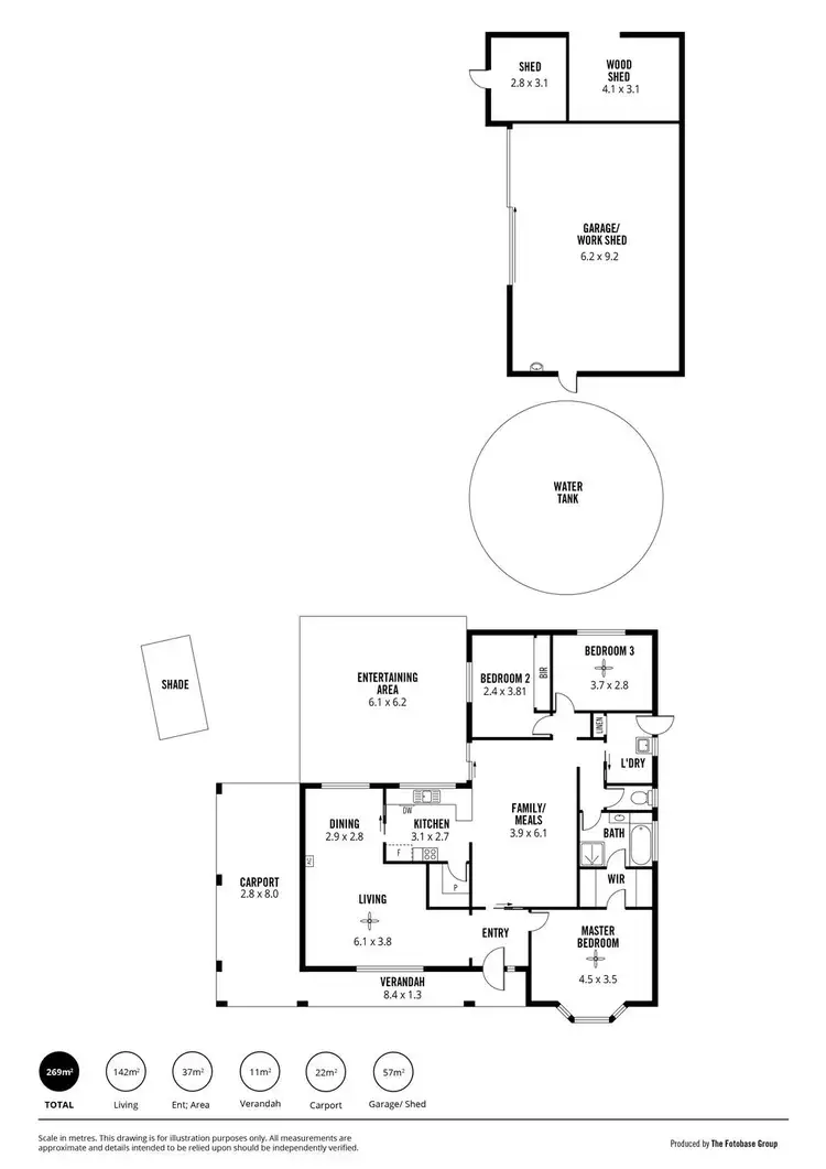 Floorplan of Homely house listing, 10 Cotton Court, Strathalbyn SA 5255
