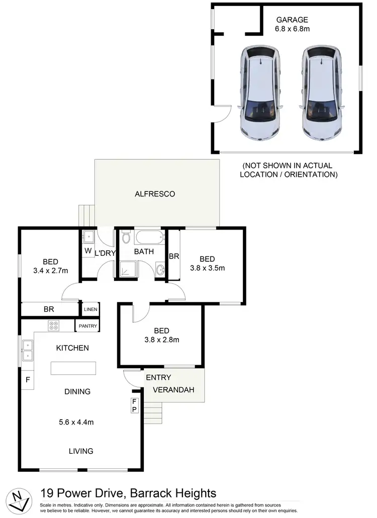 Floorplan of Homely house listing, 19 Power Drive, Mount Warrigal NSW 2528