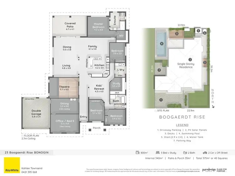 Floorplan of Homely house listing, 23 Boogaerdt Rise, Bonogin QLD 4213