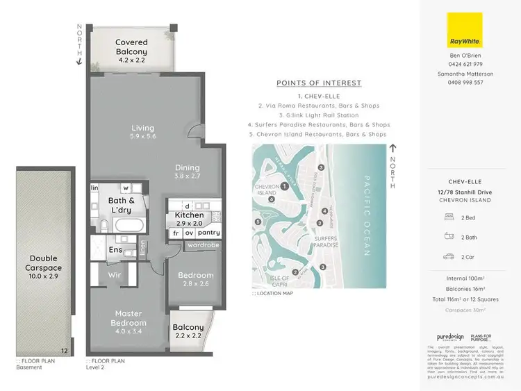 Floorplan of Homely apartment listing, Address available on request