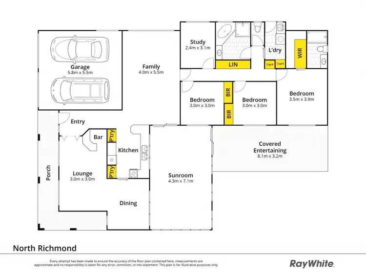 Floorplan of Homely house listing, 2 Baylis Place, North Richmond NSW 2754