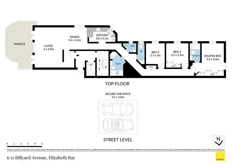 Floorplan of Homely apartment listing, 2,4,6/11 Billyard Avenue, Elizabeth Bay NSW 2011