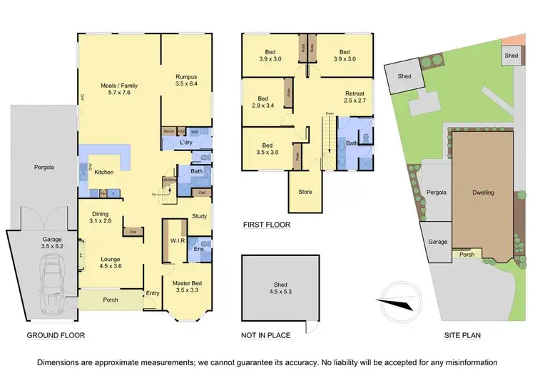 Floorplan of Homely house listing, 13 Trefoil Street, Ferntree Gully VIC 3156