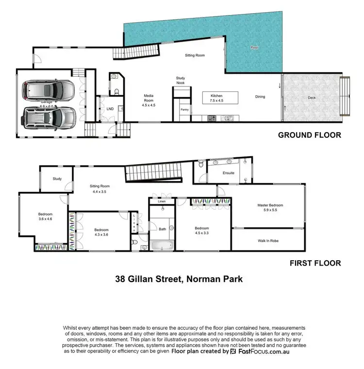 Floorplan of Homely house listing, 38 Gillan Street, Norman Park QLD 4170