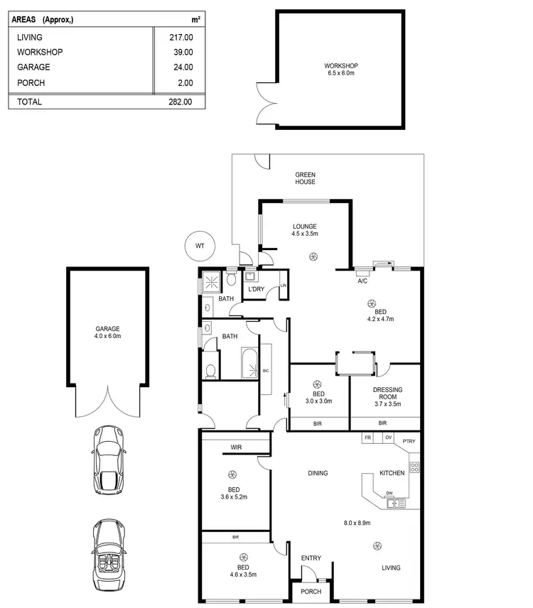 Floorplan of Homely house listing, 39 The Strand, Port Elliot SA 5212