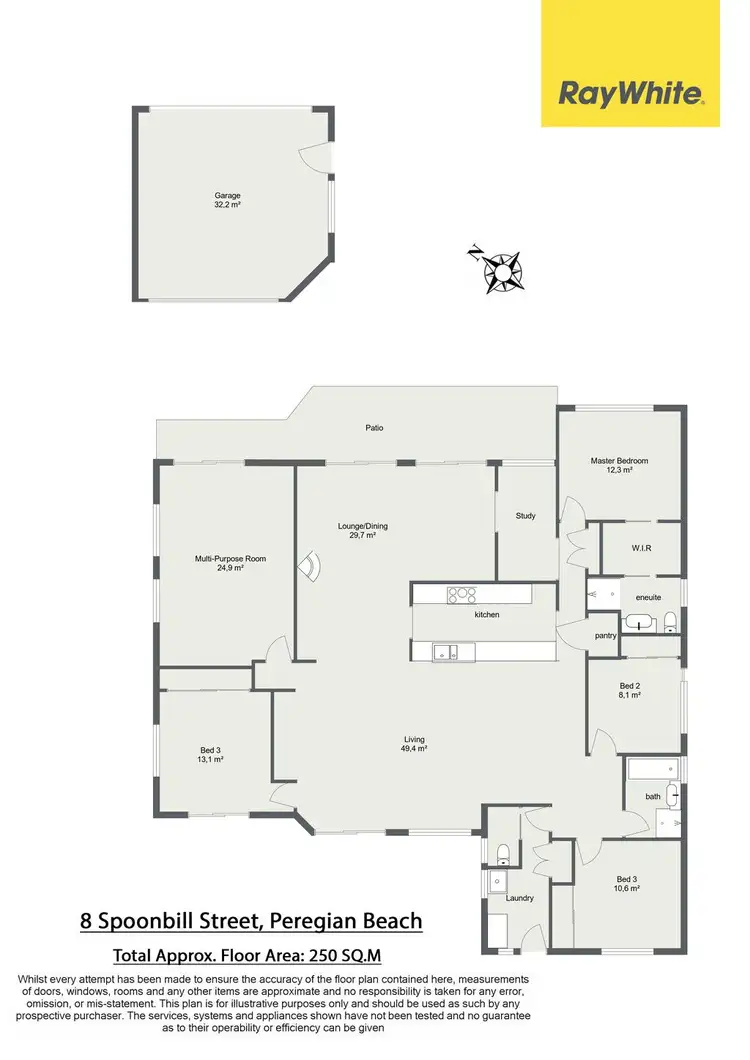 Floorplan of Homely house listing, 8 Spoonbill Street, Peregian Beach QLD 4573