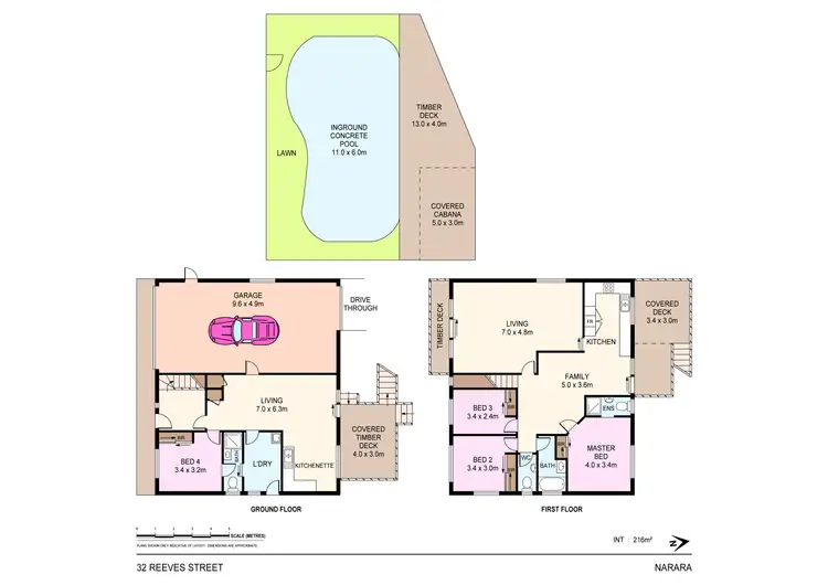 Floorplan of Homely house listing, 32 Reeves Street, Narara NSW 2250