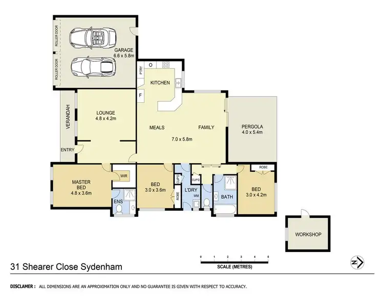 Floorplan of Homely house listing, 31 Shearer Close, Sydenham VIC 3037