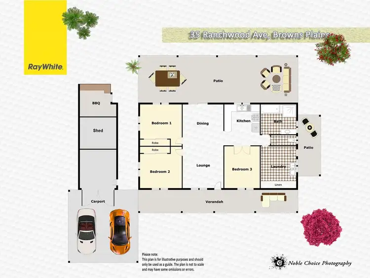 Floorplan of Homely house listing, 35 Ranchwood Avenue, Browns Plains QLD 4118