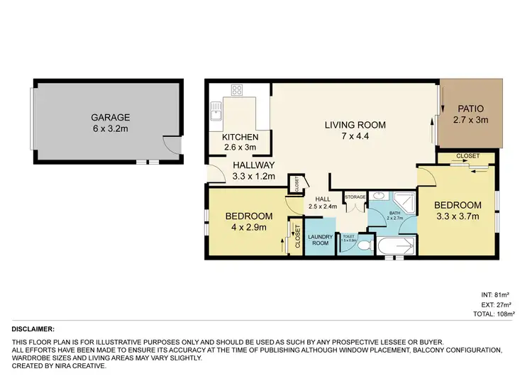 Floorplan of Homely unit listing, 2/22 Railton Street, Aspley QLD 4034