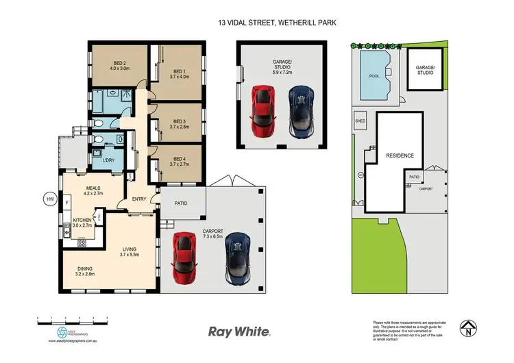 Floorplan of Homely house listing, 13 Vidal Street, Wetherill Park NSW 2164