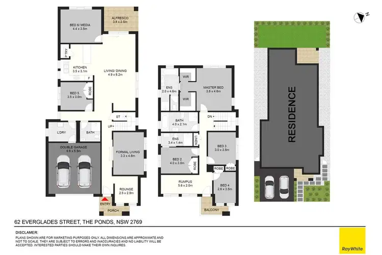 Floorplan of Homely house listing, 62 Everglades Street, The Ponds NSW 2769
