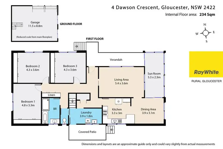 Floorplan of Homely house listing, 4 Dawson Crescent, Gloucester NSW 2422