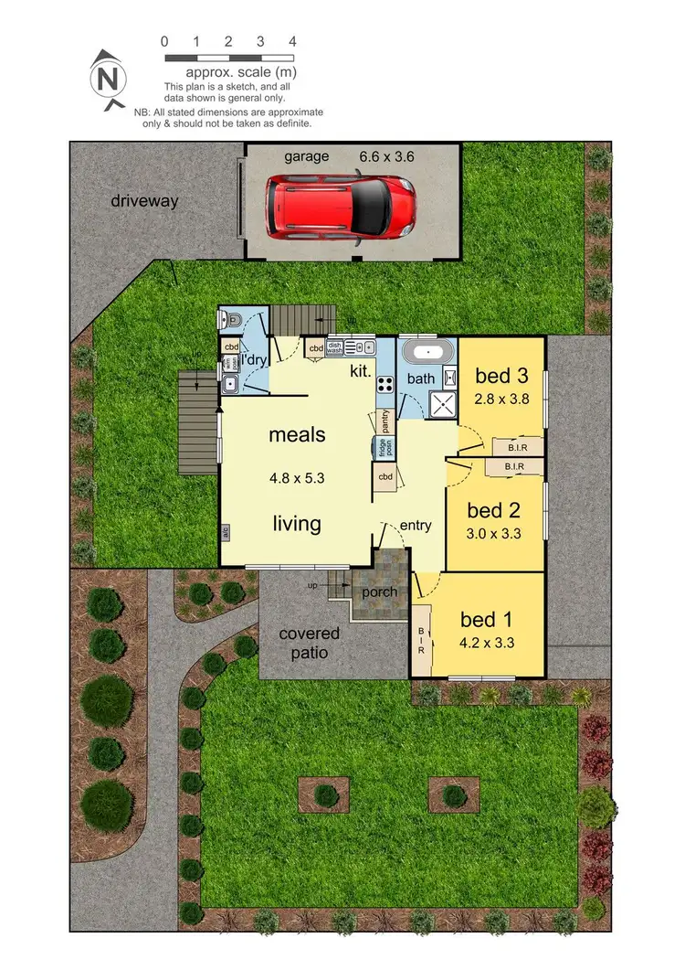 Floorplan of Homely house listing, 11 Highfield Avenue, Mulgrave VIC 3170