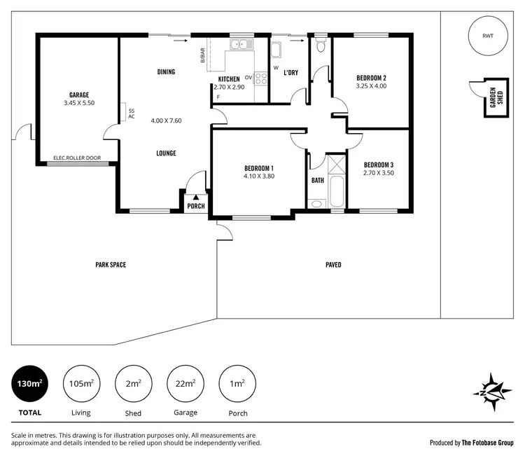 Floorplan of Homely unit listing, 4/6 Booth Avenue, Morphett Vale SA 5162