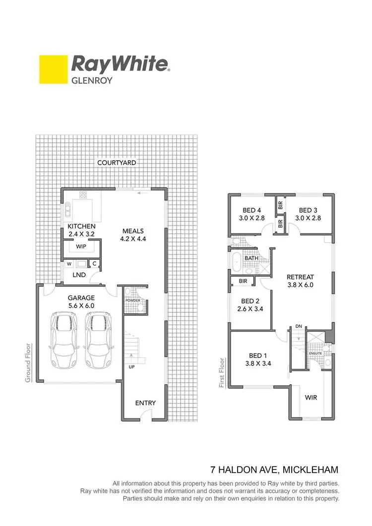 Floorplan of Homely house listing, 7 Haldon Avenue, Mickleham VIC 3064