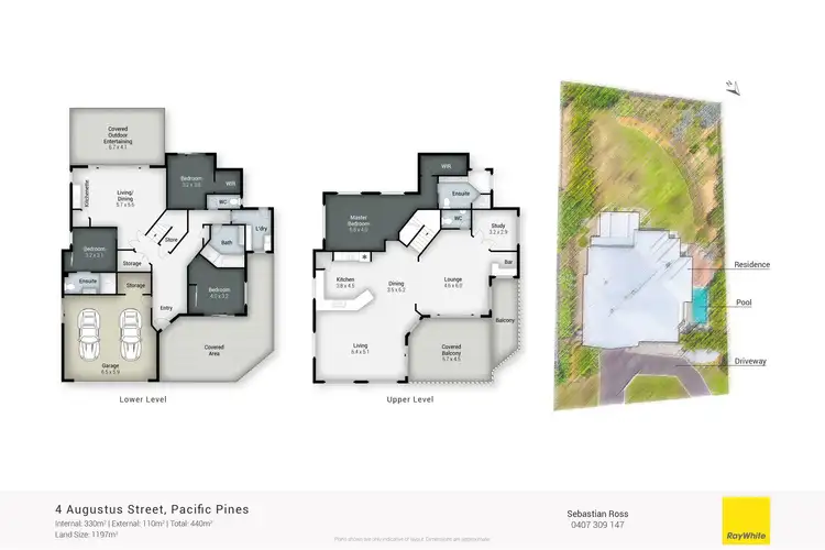 Floorplan of Homely house listing, 4 Augustus Street, Pacific Pines QLD 4211