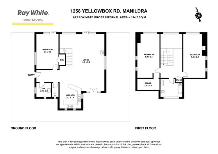 Floorplan of Homely house listing, 1258 Yellowbox Road, Manildra NSW 2865