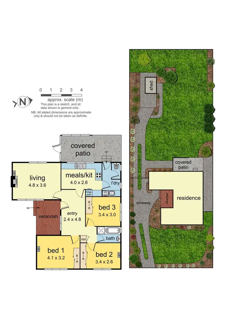 Floorplan of Homely house listing, 21 Bevis Street, Mulgrave VIC 3170