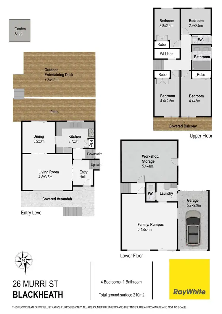 Floorplan of Homely house listing, 26 Murri Street, Blackheath NSW 2785