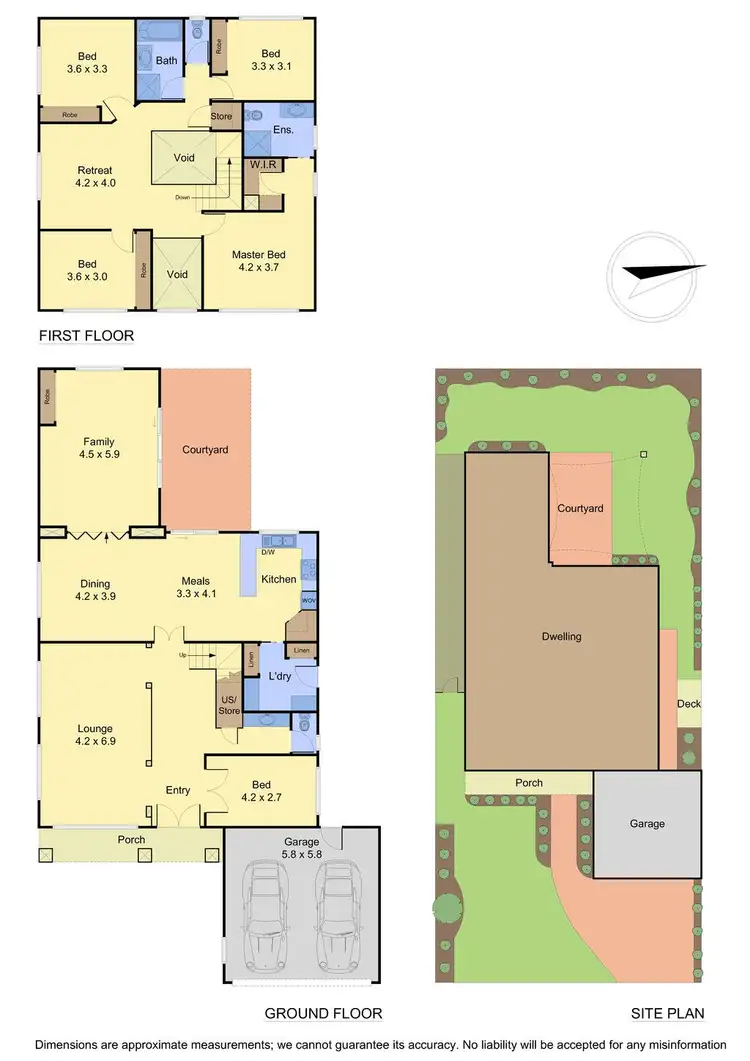 Floorplan of Homely house listing, 55 Murray Drive, Burwood VIC 3125