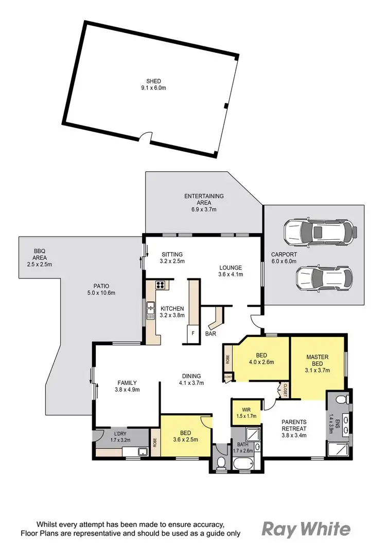 Floorplan of Homely house listing, 38 Capel Street, Brighton QLD 4017