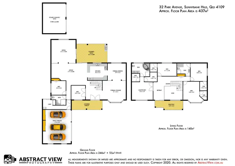 Floorplan of Homely house listing, 32 Park Avenue, Sunnybank Hills QLD 4109