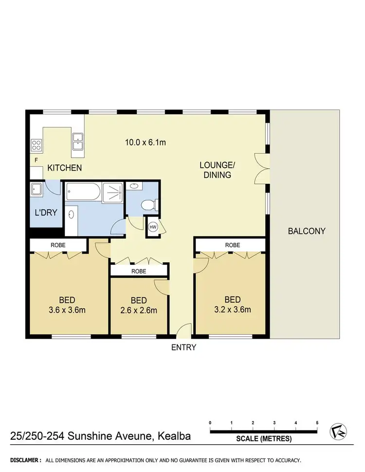 Floorplan of Homely unit listing, 25/250-254 Sunshine Avenue, Kealba VIC 3021