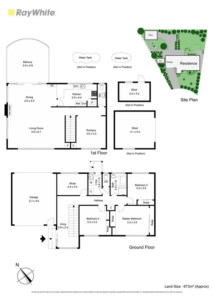 Floorplan of Homely house listing, 6 Callaghan Place, Frankston VIC 3199