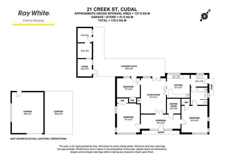 Floorplan of Homely house listing, 21 Creek Street, Cudal NSW 2864