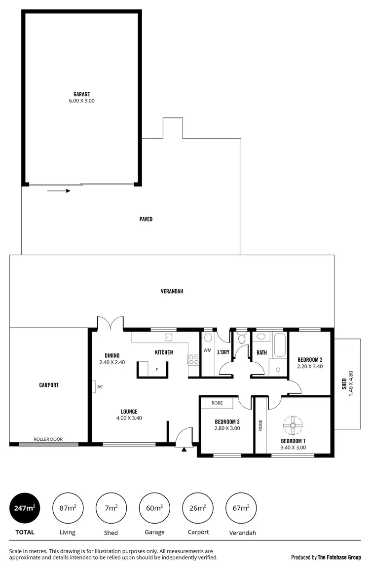 Floorplan of Homely house listing, 5 Lisbon Road, Craigmore SA 5114