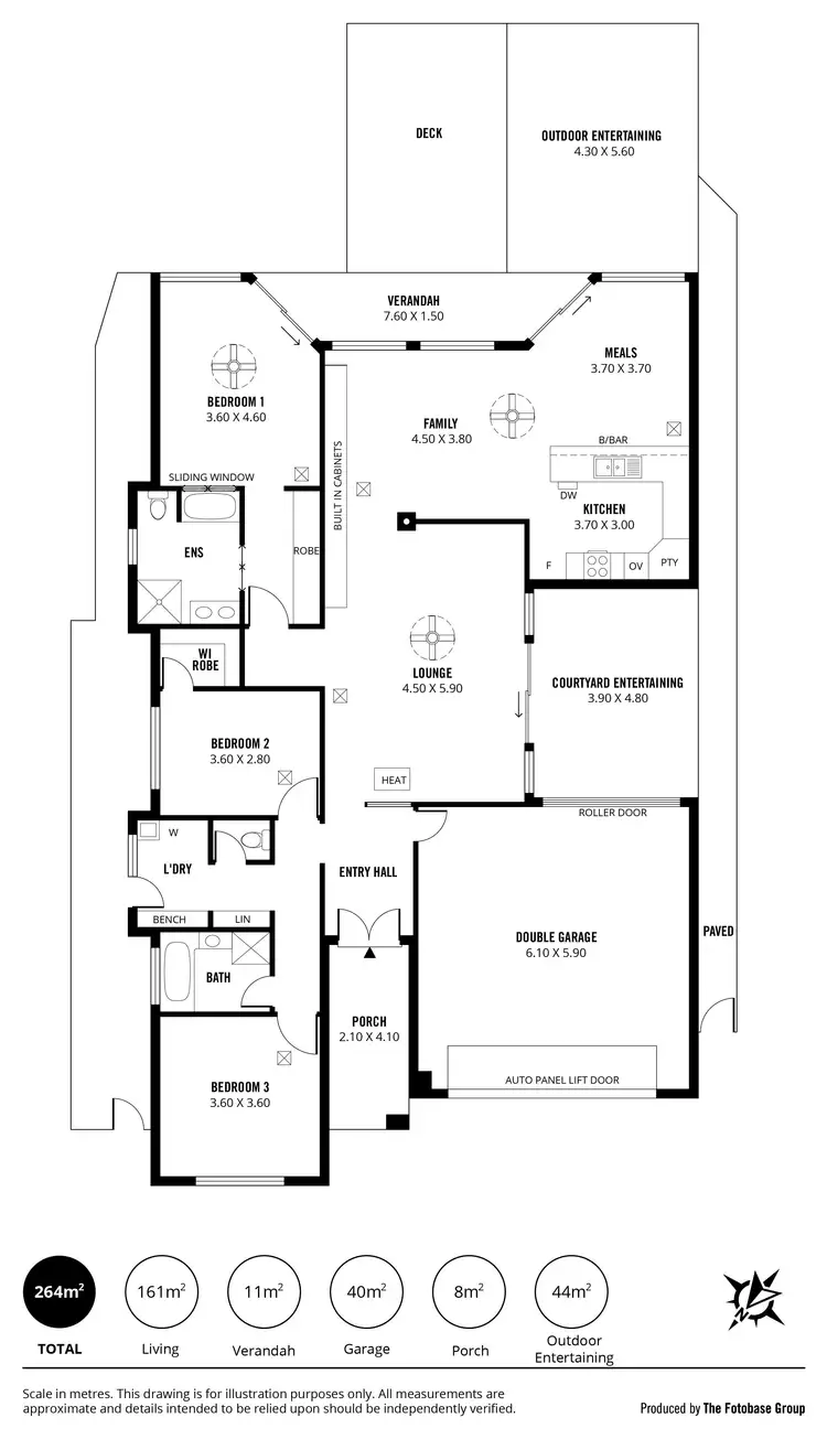 Floorplan of Homely house listing, 25 Eucalypt Circuit, Flagstaff Hill SA 5159