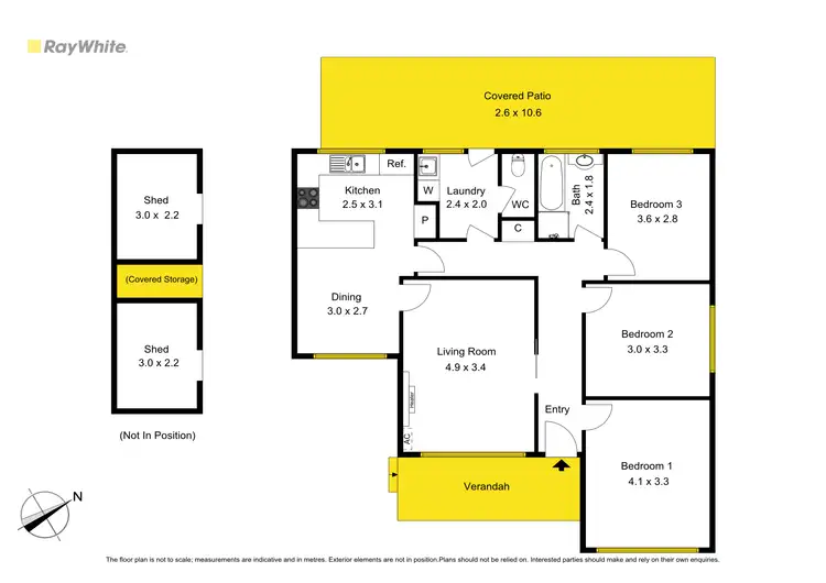 Floorplan of Homely house listing, 50 Bickley Avenue, Thomastown VIC 3074
