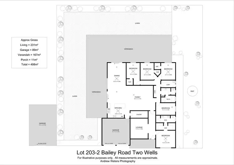 Floorplan of Homely house listing, Lot 203/2 Bailey Road, Two Wells SA 5501