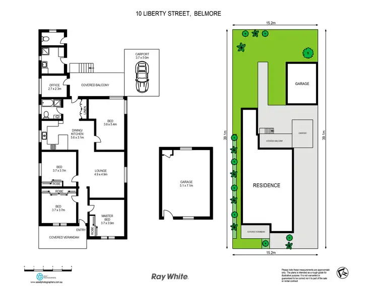 Floorplan of Homely house listing, 10 Liberty Street, Belmore NSW 2192