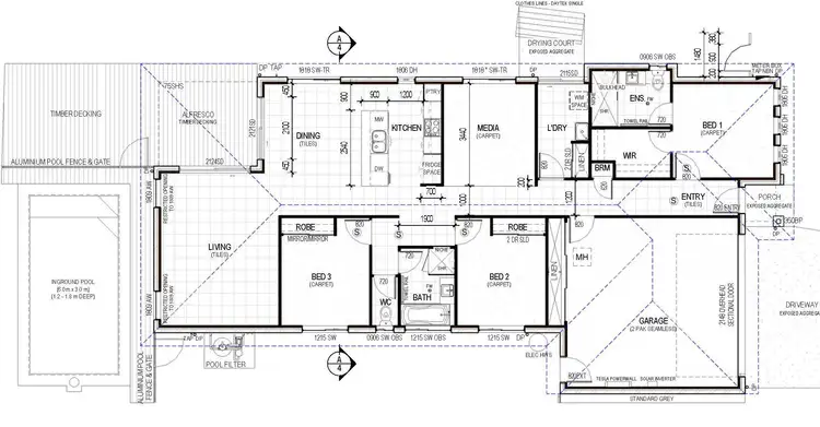 Floorplan of Homely house listing, 24 Grebe Crescent, Bli Bli QLD 4560