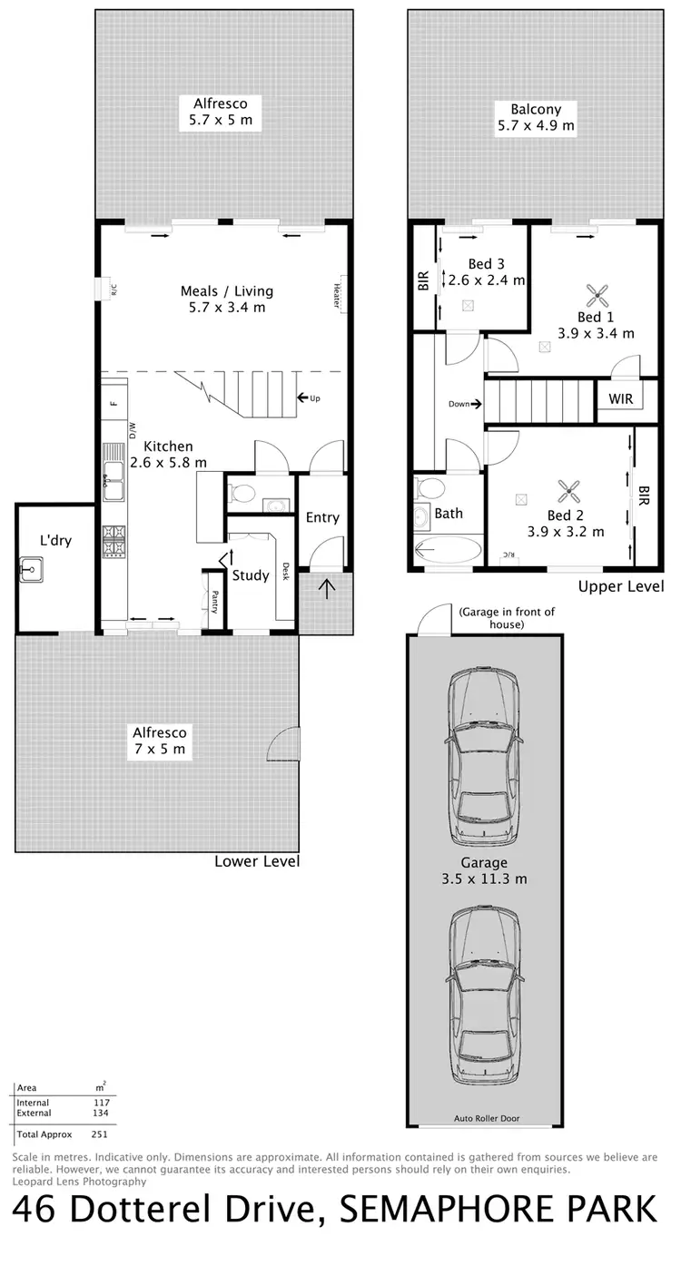 Floorplan of Homely house listing, 46 Dotterel Drive, Semaphore Park SA 5019