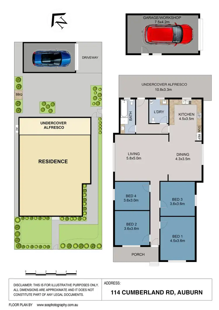 Floorplan of Homely house listing, 114 Cumberland Road, Auburn NSW 2144