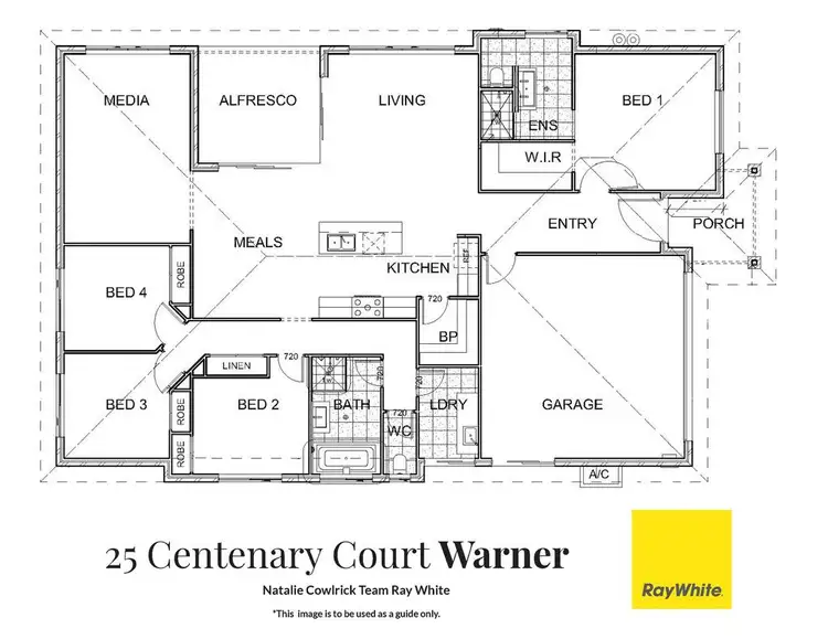Floorplan of Homely house listing, 25 Centenary Court, Warner QLD 4500