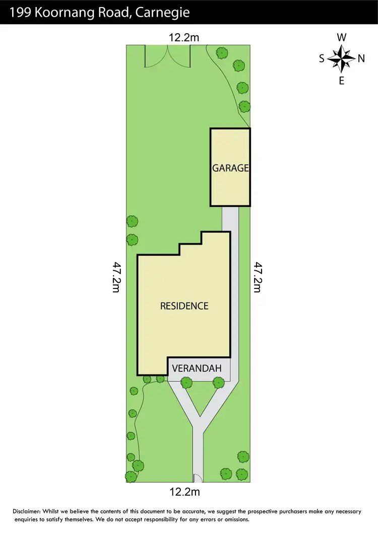 Floorplan of Homely house listing, 199 Koornang Road, Carnegie VIC 3163