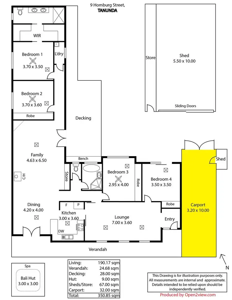 Floorplan of Homely house listing, 9 Homburg Street, Tanunda SA 5352