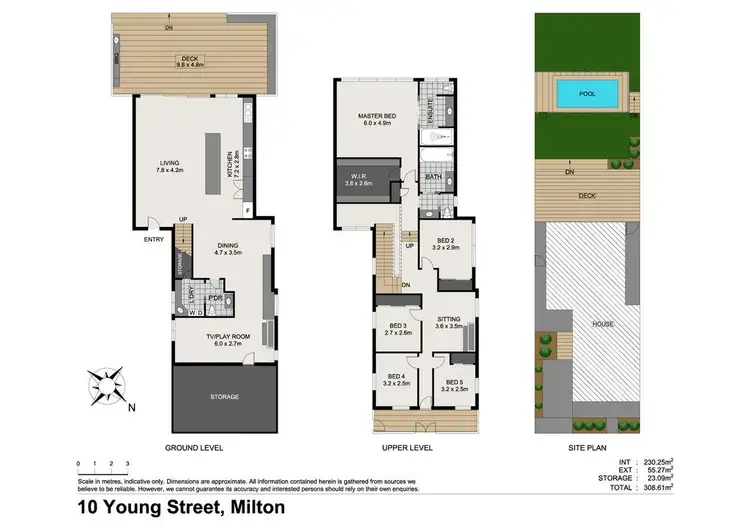 Floorplan of Homely house listing, 10 Young Street, Milton QLD 4064