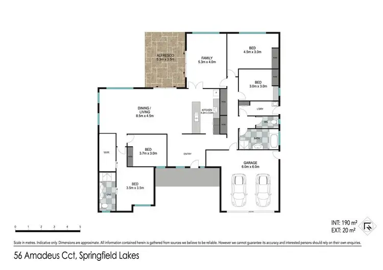 Floorplan of Homely house listing, 56 Amadeus Circuit, Springfield Lakes QLD 4300
