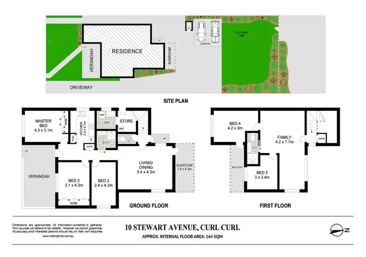 Floorplan of Homely house listing, 10 Stewart Avenue, Curl Curl NSW 2096