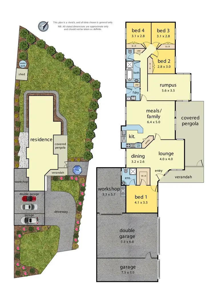 Floorplan of Homely house listing, 33 Bartlett Avenue, Croydon VIC 3136