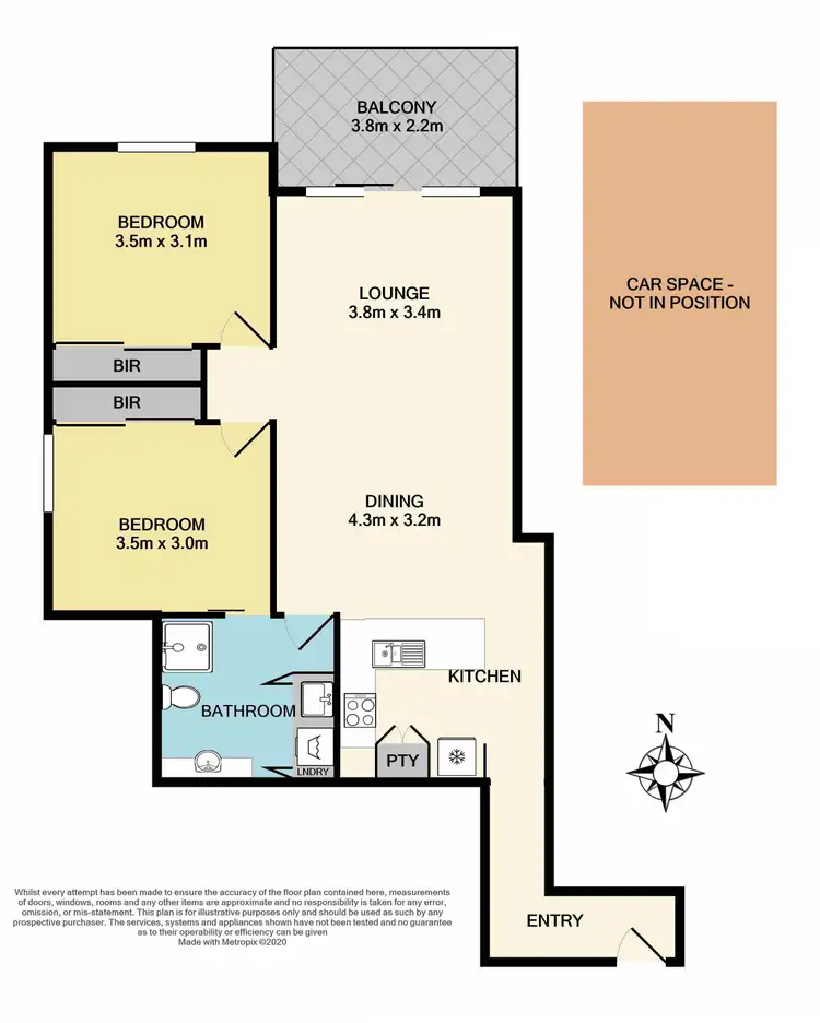 Floorplan of Homely apartment listing, 104/1 Oak Avenue, Boronia VIC 3155